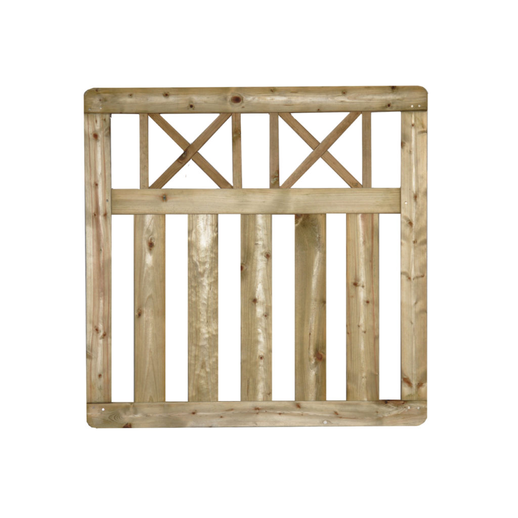 Elite Cross Top Gate 09m X 09m Timberstore