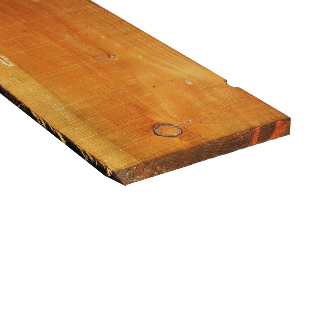 Waney Board Larch Treated 22MM X 200-350MM 3.6-3.9M - Timberstore