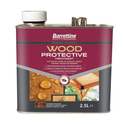 Barrettine Total Wood Preserver 2.5ltr Clear