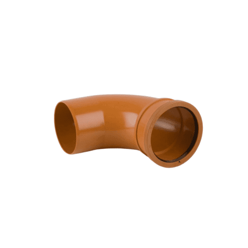 BRETT MARTIN SINGLE SOCKET BEND 87 1/2 110MM ORANGE (B5041)